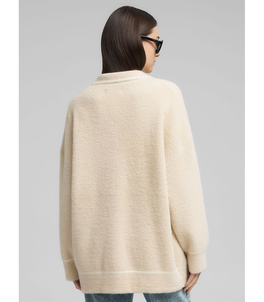 ファジーカーディガン 詳細画像 ベージュ 3